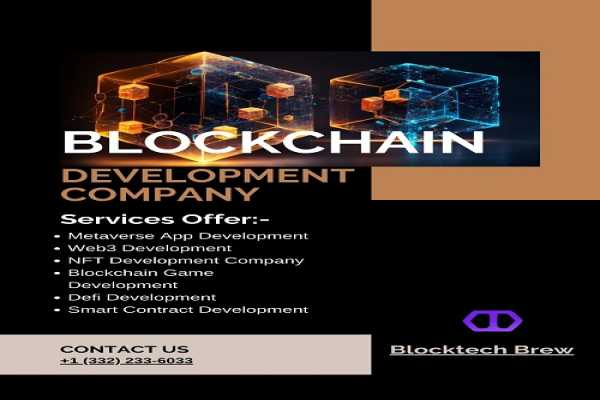Blockchain Software Development Company in Dubai- Blocktech Brew